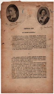 Prueba de imprenta Los Modernos Cap. XVII versión 2. Historia de La Literatura Argentina